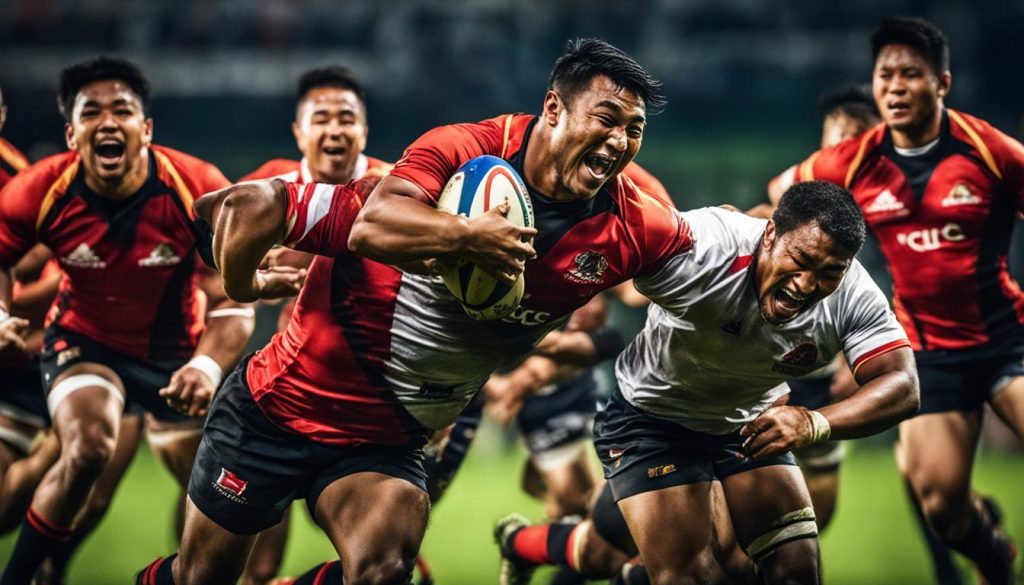 Judi Try Pertama dalam Rugby