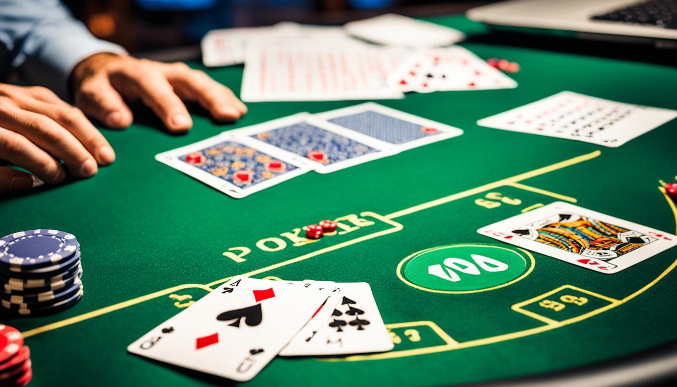 Analisis poker online